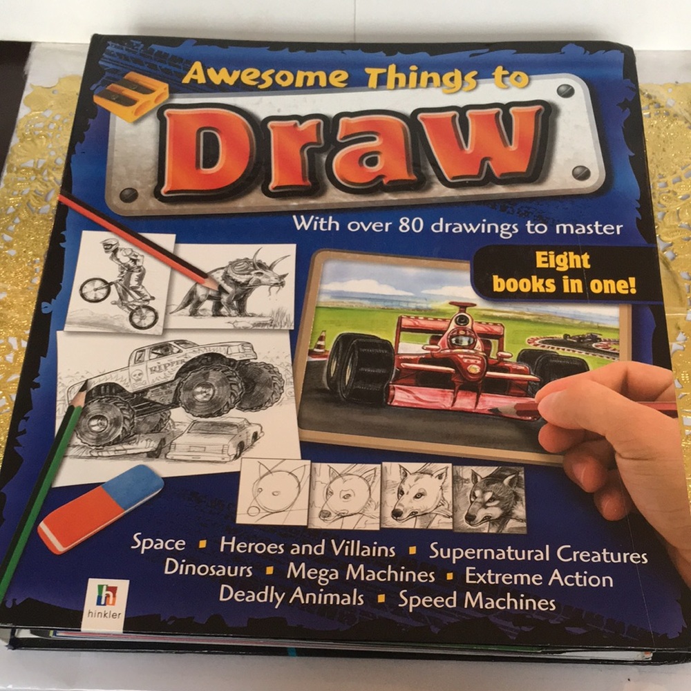 “Awesome Things to Draw” Hardcover